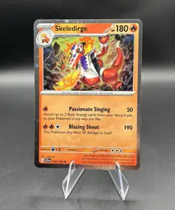 Pokemon TCG Skeledirge Cosmos Holo Card 031/191 Surging Sparks - Image 1