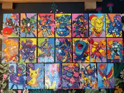 Hearts Holo❤ x20 Charizard Gengar Pokemon Cards Team Rocket Card Database Peru - Image 1