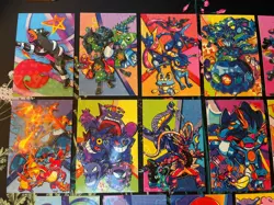 Hearts Holo❤ x20 Charizard Gengar Pokemon Cards Team Rocket Card Database Peru - Image 3