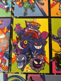 Hearts Holo❤ x20 Charizard Gengar Pokemon Cards Team Rocket Card Database Peru - Image 4