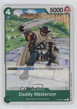 2023 One Piece Card Game: Kingdoms of Intrigue OP04 R Daddy Masterson 12u8 - Image 1