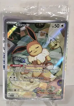 Eevee 173 Pokemon TCG Prismatic Evolutions Promo Card SEALED NM/M - Image 1