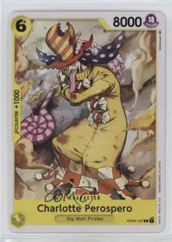 2023 One Piece Card Game: Kingdoms of Intrigue OP04 Charlotte Prospero 12u8 - Image 1
