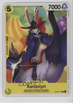 2023 One Piece Card Game: Kingdoms of Intrigue OP04 Randolph #OP04-114 12u8 - Image 1