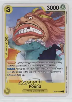 2023 One Piece Card Game: Kingdoms of Intrigue OP04 Nerdluck Pound 12u8 - Image 1