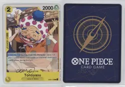 2023 One Piece Card Game: Kingdoms of Intrigue OP04 Tonoyasu #OP04-109 12u8 - Image 3