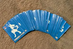 Pokemon Lot Of 60 Promo Diamond & Pearl 2007 Prerelease Lucario TCG Card Sleeves - Image 1