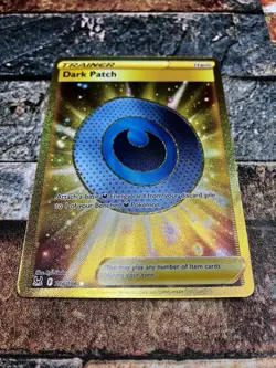 Pokemon TCG Dark Patch-Lost ORIGINS-216/196 Secret Rare Gold Card - Image 1