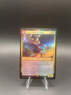 MTG Terra, Magical Adept Foil Final Fantasy Magic The Gathering - Image 1