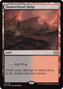 Shadowblood Ridge - 296 / English / Near Mint MTG - Image 1