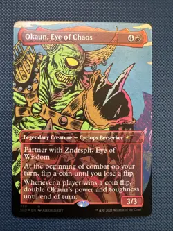 MTG Okaun, Eye of Chaos - Secret Lair Drop Series (SLD) NM Foil - Image 1