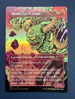 MTG Okaun, Eye of Chaos - Secret Lair Drop Series (SLD) NM Foil - Image 2
