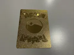 Pokemon Gold Foil Charizard VMAX Whirlpool Hellfire 586HP Fan Art Display Card - Image 2