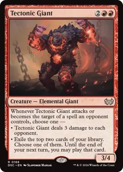 Tectonic Giant - 168 / English / Near Mint MTG - Image 1