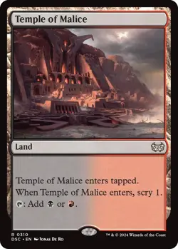 Temple of Malice - 310 / English / Near Mint MTG - Image 1