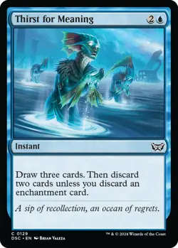 Thirst for Meaning - 129 / English / Near Mint MTG - Image 1