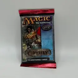 Magic the Gathering MTG Odyssey Booster Pack Factory Sealed Unweighed! - Image 1