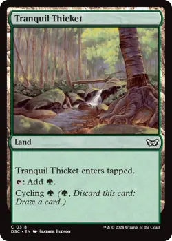 Tranquil Thicket - 318 / English / Near Mint MTG - Image 1
