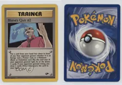 Blaine's Quiz 2 Pokemon Gym Challenge #111 2000 e9b - Image 3