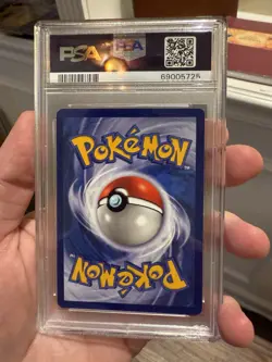 1999 Pokemon Game Pikachu 1st Edition Yellow Cheeks PSA 7 - Image 2