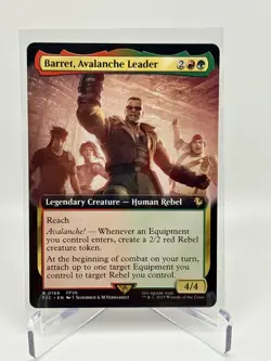 MTG Barret, Avalanche Leader (166/801) Final Fantasy Commander - Image 1