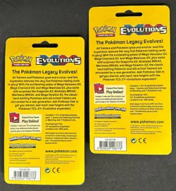 POKEMON XY EVOLUTIONS BLISTER BOOSTER PACK NEW GRENINJA & WEEZING PROMO - Image 2