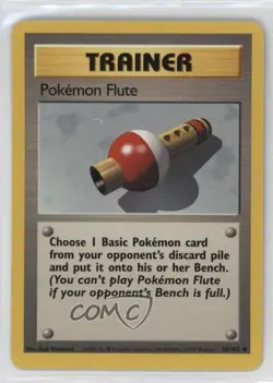 Pokemon Flute Base Set #86 1999 10cj - Image 1