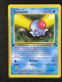 Carte Pokemon Tentacool 56/62 Edition 1 Ed 1 Fossile Wizards 5 - Image 2