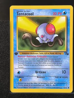 Carte Pokemon Tentacool 56/62 Edition 1 Ed 1 Fossile Wizards 6 - Image 2