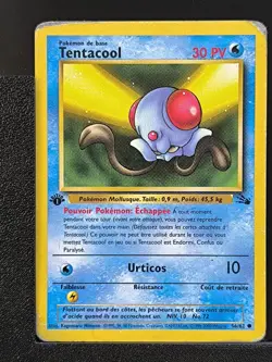Carte Pokemon Tentacool 56/62 Edition 1 Ed 1 Fossile Wizards 2 - Image 2