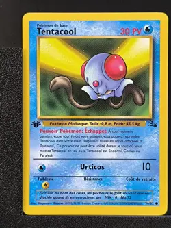 Carte Pokemon Tentacool 56/62 Edition 1 Ed 1 Fossile Wizards 7 - Image 2