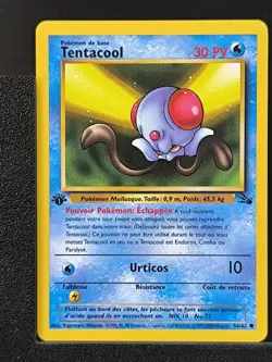 Carte Pokemon Tentacool 56/62 Edition 1 Ed 1 Fossile Wizards 9 - Image 2