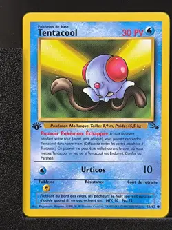 Carte Pokemon Tentacool 56/62 Edition 1 Ed 1 Fossile Wizards 8 - Image 2