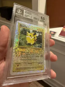 2002 POKEMON LEGENDARY COLLECTION #86 PIKACHU-REVERSE FOIL BGS 6.5 - Image 2