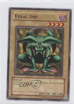 Feral Imp Unlimited YuGiOh Metal Raiders #MRD-001 2002 0a1 - Image 1