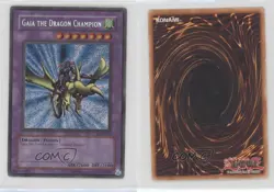 Gaia the Dragon Champion (SE) YuGiOh Legend of Blue Eyes White #LOB-125 2002 1z8 - Image 3