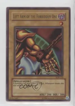 Left Arm of the Forbidden One YuGiOh Legend Blue Eyes White Dragon #LOB-123 pq5 - Image 1