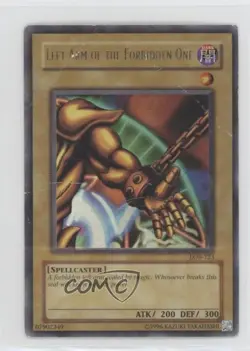 Left Arm of the Forbidden One YuGiOh Legend Blue Eyes White Dragon #LOB-123 3c7 - Image 1