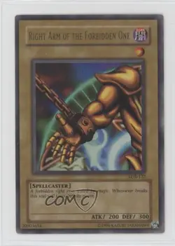 Right Arm of the Forbidden One YuGiOh Legend Blue Eyes White Dragon 2002 0hj2 - Image 1