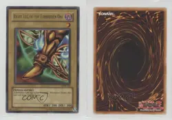 Right Leg of the Forbidden One YuGiOh end Blue Eyes White Dragon #LOB-120 2r7 - Image 3