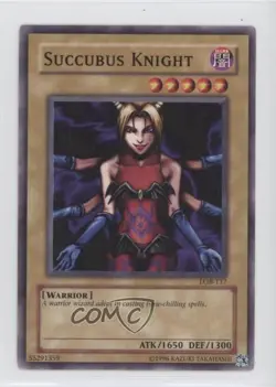 Succubus Knight YuGiOh Legend of Blue Eyes White Dragon #LOB-117 2002 0xr2 - Image 1