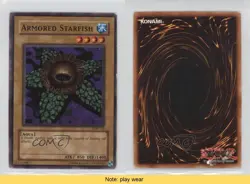 Armored Starfish YuGiOh Legend of Blue Eyes White Dragon #LOB-116 2002 READ 2u3 - Image 3