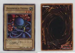 Darkworld Thorns YuGiOh Legend of Blue Eyes White Dragon #LOB-114 2002 0y59 - Image 3