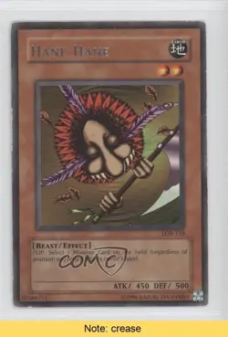 Hane-Hane YuGiOh Legend of Blue Eyes White Dragon #LOB-110 2002 READ c6w - Image 1