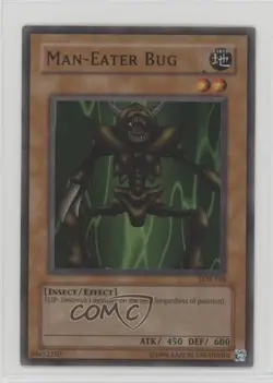 Man-Eater Bug YuGiOh Legend of Blue Eyes White Dragon #LOB-108 2002 0ie5 - Image 1