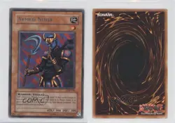 Armed Ninja YuGiOh Legend of Blue Eyes White Dragon #LOB-106 2002 c6w - Image 3