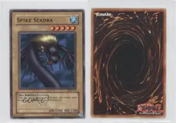 Spike Seadra YuGiOh Legend of Blue Eyes White Dragon #LOB-103 2002 1g9 - Image 3