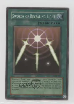 Swords of Revealing Light YuGiOh Legend Blue Eyes White Dragon #LOB-101 1de9 - Image 1
