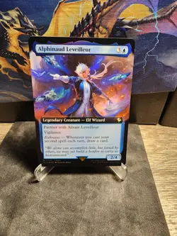 MTG Final Fantasy Alphinaud Leveilleur Rare Ext. Art Foil 0140 Rare - Image 1