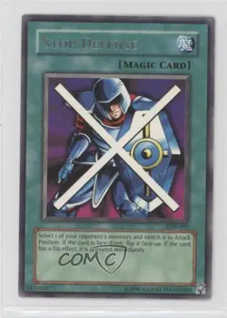 Stop Defense YuGiOh Legend of Blue Eyes White Dragon #LOB-095 2002 1z4 - Image 1